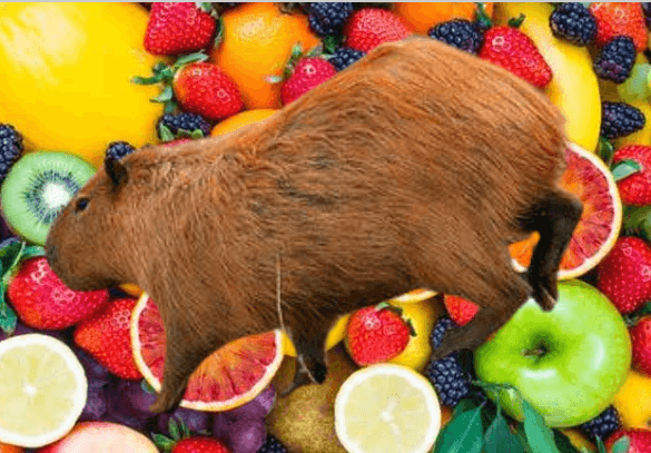 what fruits do capybaras eat