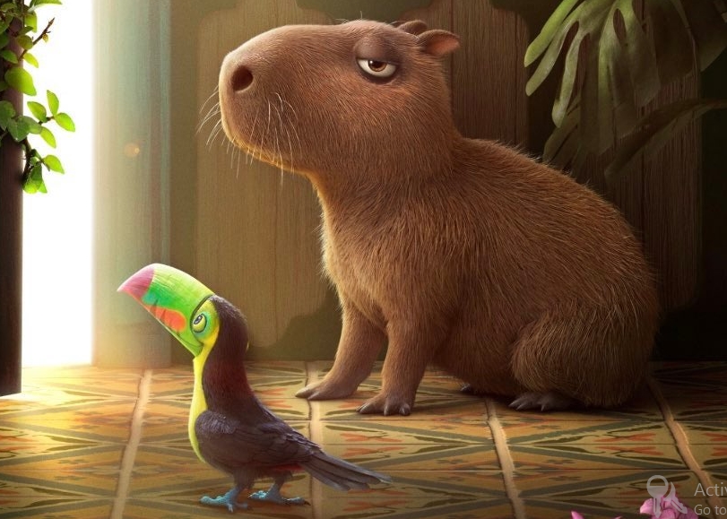Capybara In Encanto Movie